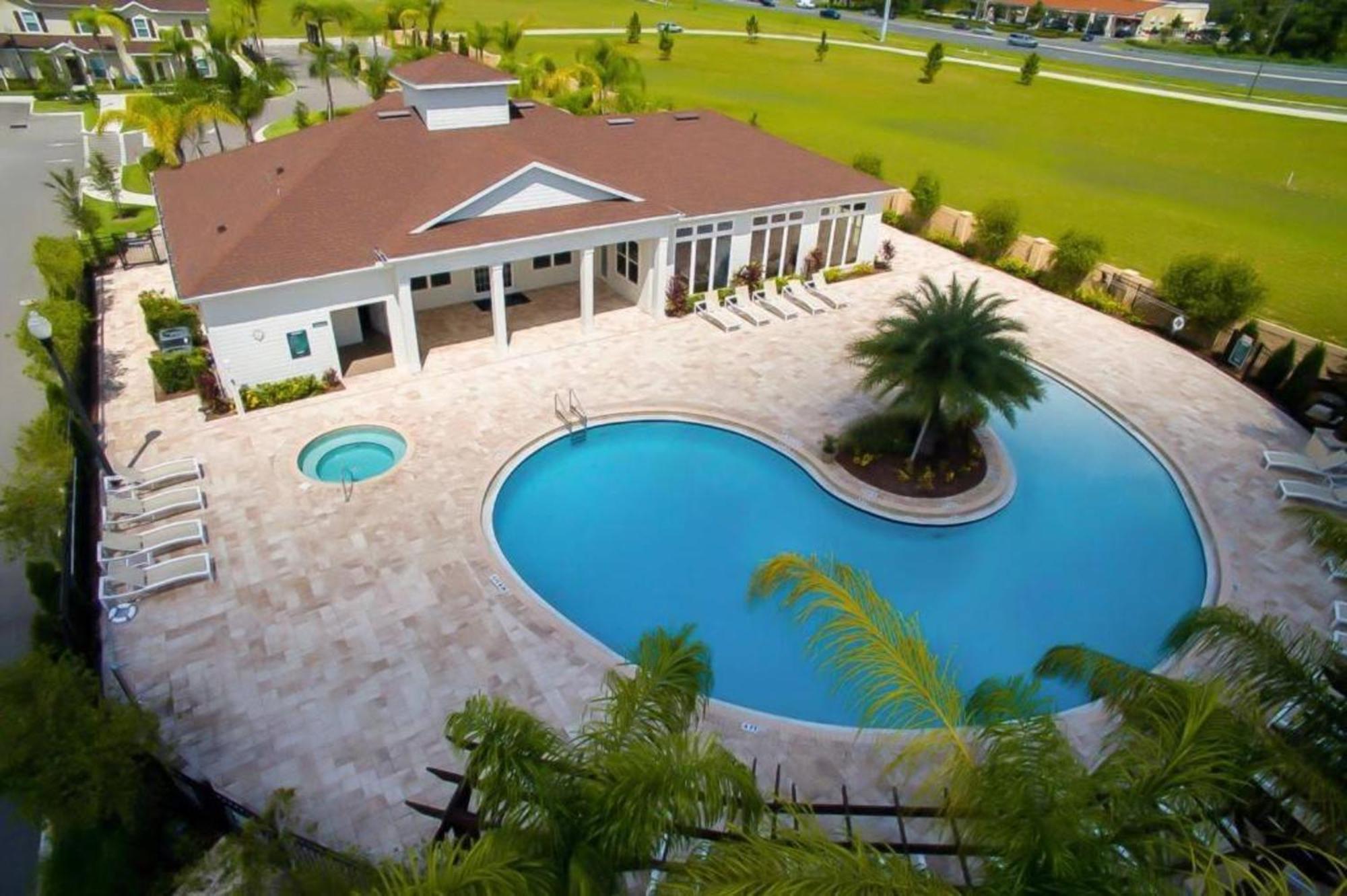 4Br Community Pool Across The Street Wl8989 Kissimmee Exterior foto